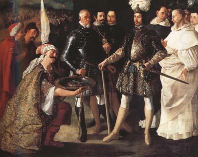 Diego Velazquez The Surrender of Seville (df01) china oil painting image